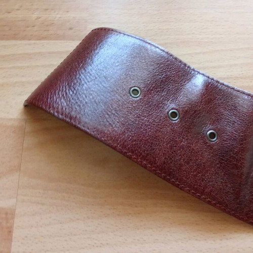 Leather belt brown 115cm like new