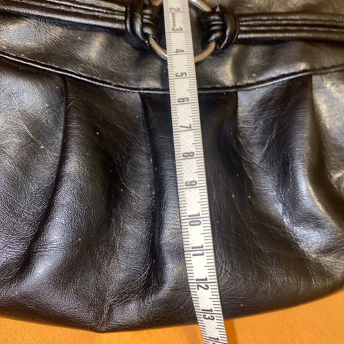 Women's crossbody bag like new, black faux leather