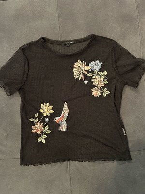Sheer blouse used, size S / 36 / 8