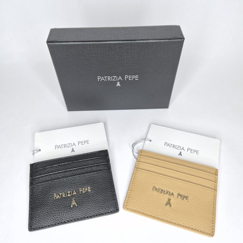 Patrizia Pepe cardholder new, genuine leather, brown