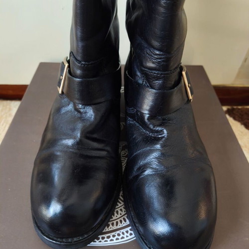 Ioannis women's boots like new, black, size 40, leather