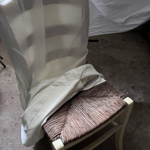Chair covers used for receptions, ecru, pack of 140 pcs