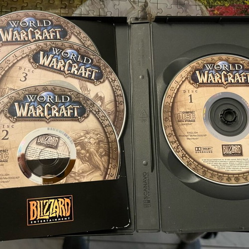 World of Warcraft Vanilla PC/Mac CD-ROM used, collector's edition