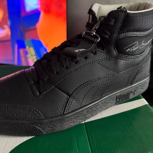 Puma Ralf Sampson Mid Utility new men's sneakers size 45 black and gray