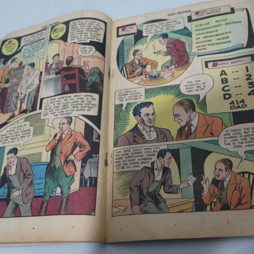 Fast Fiction #4 comic used, The 39 Steps by John Buchan