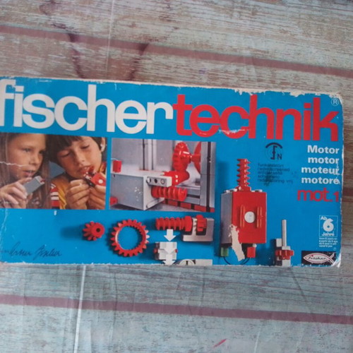 Fischer Technik vintage construction toys used