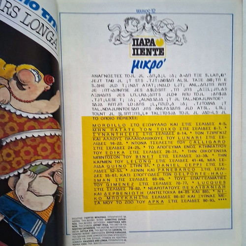 Mikro Para Pente Issue 12 1987 comic book
