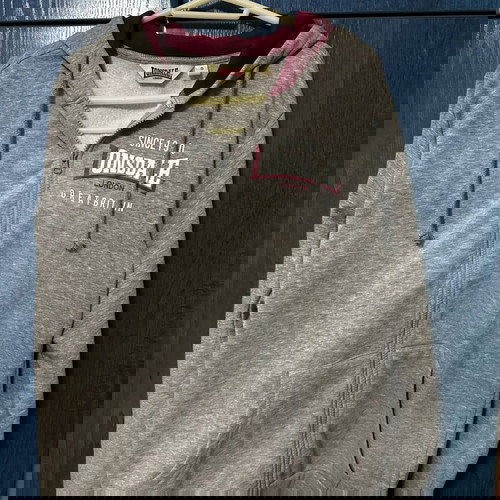 Lonsdale Lintmill Ανδρική Ζακέτα Καινούργια, Μέγεθος S, Γκρι