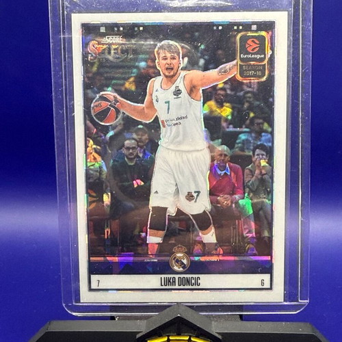 Luka Doncic 2025-26 Panini Select EuroLeague #2 Score White Ice Prizm card new