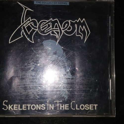 Venom Skeletons in the Closet CD used, metal