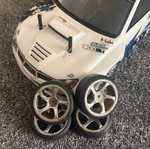 Λάστιχα για RC drift μεταχειρισμένα με γρατζουνιές