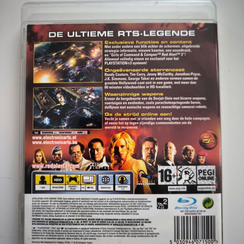 Command & Conquer Red Alert 3 Ultimate Edition PS3 game like new