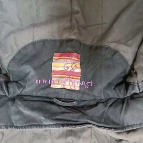 Women's parka jacket like new, gray, size S