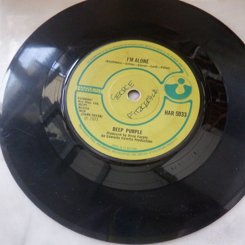 Deep Purple Strange Kind of Woman vinyl 45 rpm used, English pressing