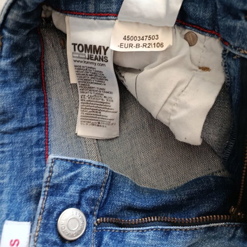 Tommy Jeans men's denim bermuda shorts like new, size 29, blue