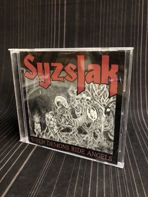 When Demons Ride Angels Syzslak CD като нов, метъл