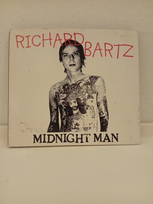 Richard Bartz Midnight Man CD μεταχειρισμένο, ηλεκτρονική τεχνο, house