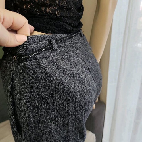 Enzzo gray pants like new, size Small