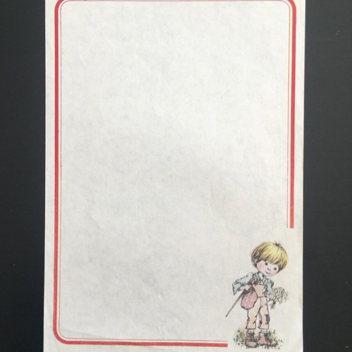 80s Collectible Letter Papers like new