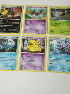 Κάρτες Pokémon πακέτο 6 XY Breakpoint 2016 μεταχειρισμένες, excellent κατάσταση