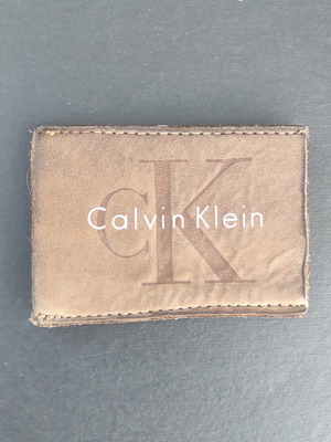 Calvin Klein pants label used, brown