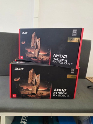 Acer Nitro Radeon RX 9060 XT OC 8GB White Edition κάρτα γραφικών καινούργια
