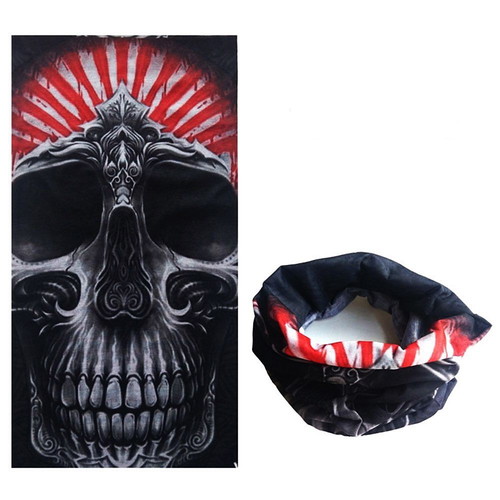 Bandana Face Mask #7 New Polyester Skull Print