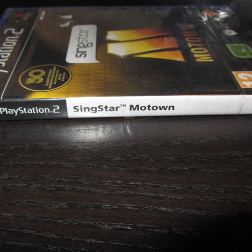 Singstar Motown Sony PS2 new sealed