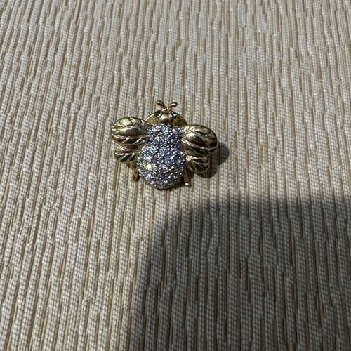 Bee-shaped pin vintage like new