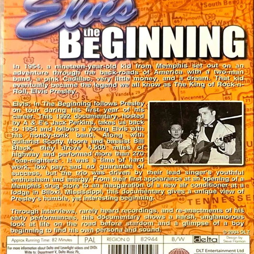 DVD Elvis The Beginning καινούργιο, rock