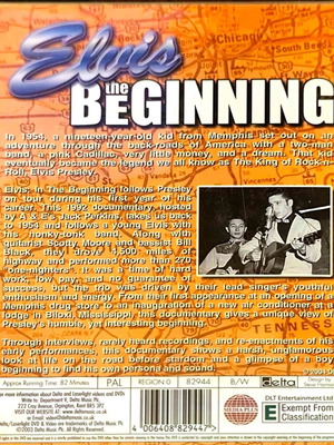 DVD Elvis The Beginning καινούργιο, rock