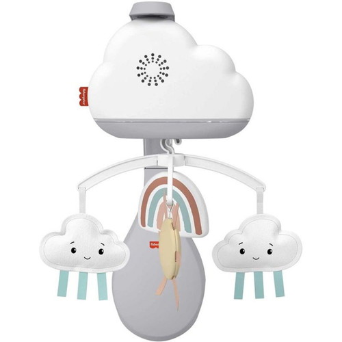Fisher-Price Mobile βρεφικό παιχνίδι σαν καινούργιο, περιστρεφόμενο ουράνιο τόξο