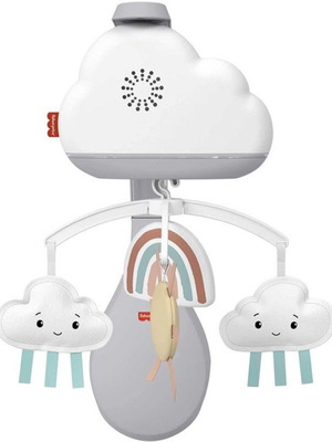 Fisher-Price Mobile βρεφικό παιχνίδι σαν καινούργιο, περιστρεφόμενο ουράνιο τόξο