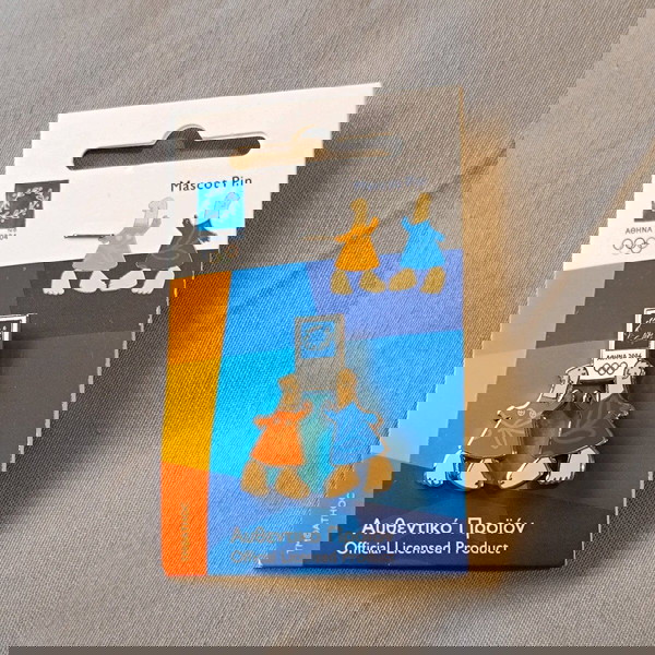 Pin Ολυμπιακών Αγώνων Αθήνα 2004 - μασκότ