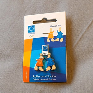 Pin Ολυμπιακών Αγώνων Αθήνα 2004 - μασκότ