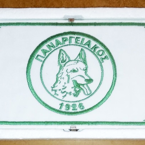 Collectible Panargeiakos emblem in frame new