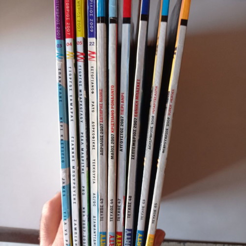 Sporty and Top Scorer magazines used, pack of 10 issues