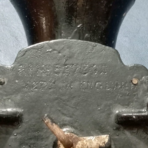 Beatrice No. 3 Antique Manual Coffee Grinder Cast Iron Used