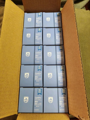 Philips CorePro LED Bulbs 7W E14 new, pack of 10