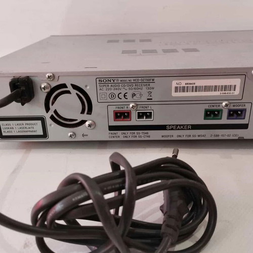 Sony DAV-DZ700FW home theater system used, DVD