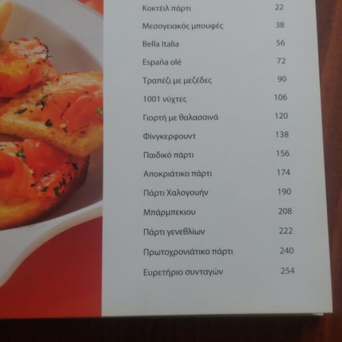 Cookbook Snack for Party like new