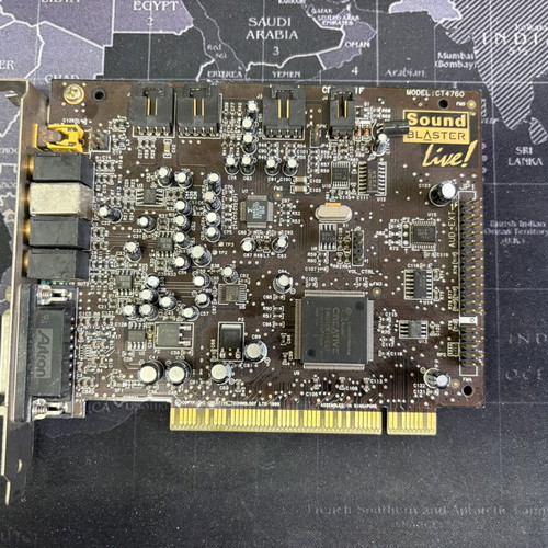 Creative Sound Blaster Live! CT4760 PCI sound card used