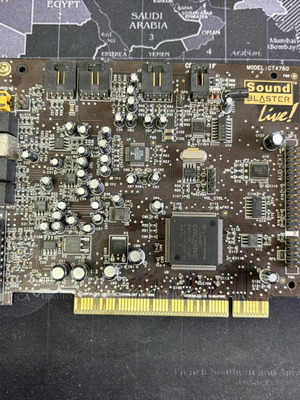 Creative Sound Blaster Live! CT4760 PCI sound card used