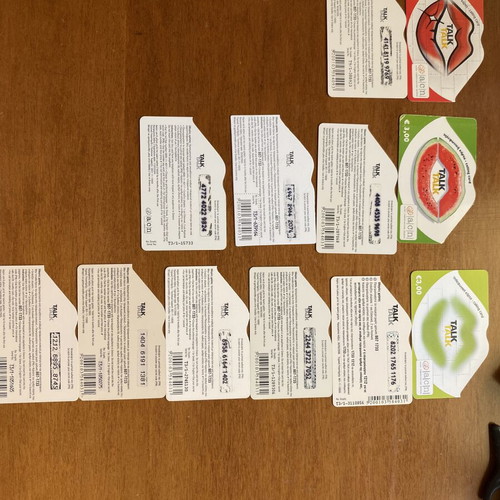 Phone cards set of 9 like new