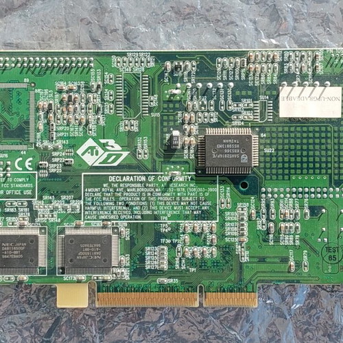 Ati 3D AMC 3139-147 Ver. 2 graphics and TV card used with CD