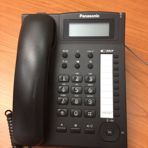 Panasonic KX-TES824 telephone system used with 16 extensions