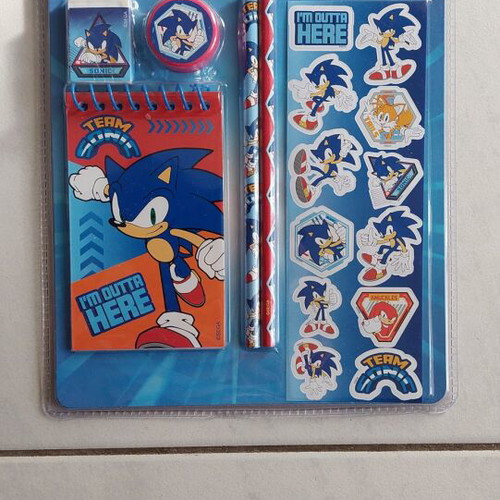 Sonic the Hedgehog school set new, 6 pieces