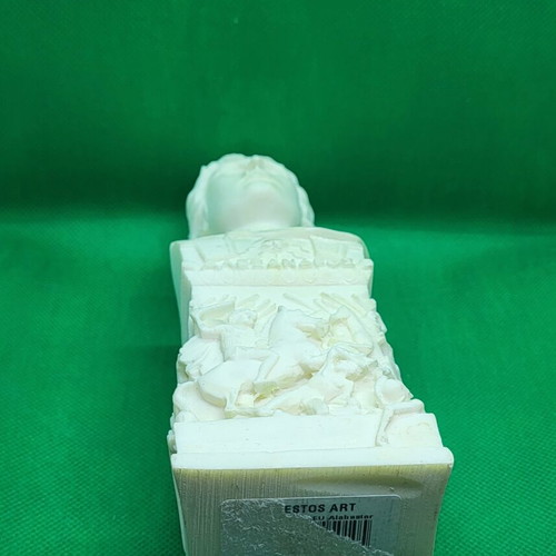 Gypsum bust Alexander the Great new, size 19x5x5 cm