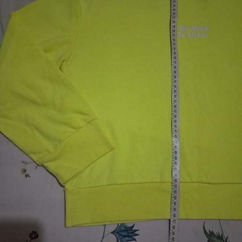 Zara women's fine sweatshirt used, size S/M, yellow