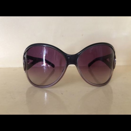 Blumarine mask sunglasses dark lilac color, like new